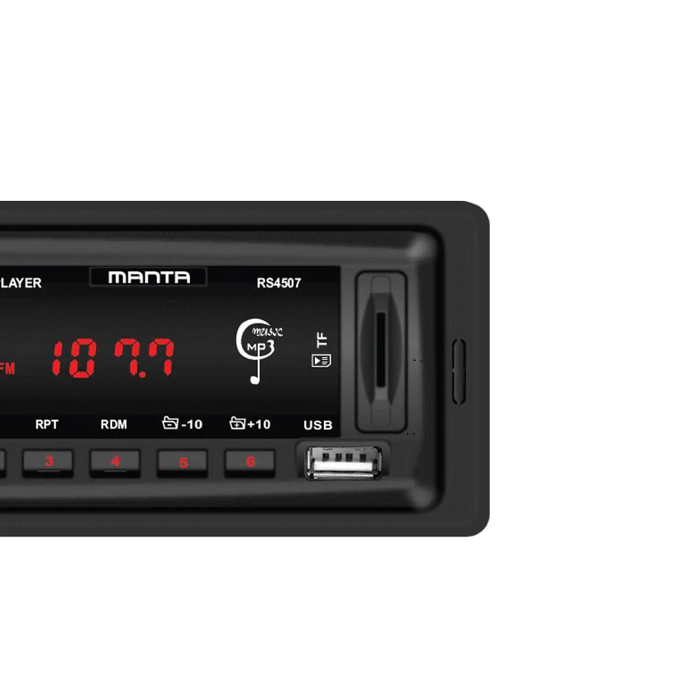 Автомобильная магнитола Bluetooth с USB, MP3 и TFT-дисплеем Manta RS4507