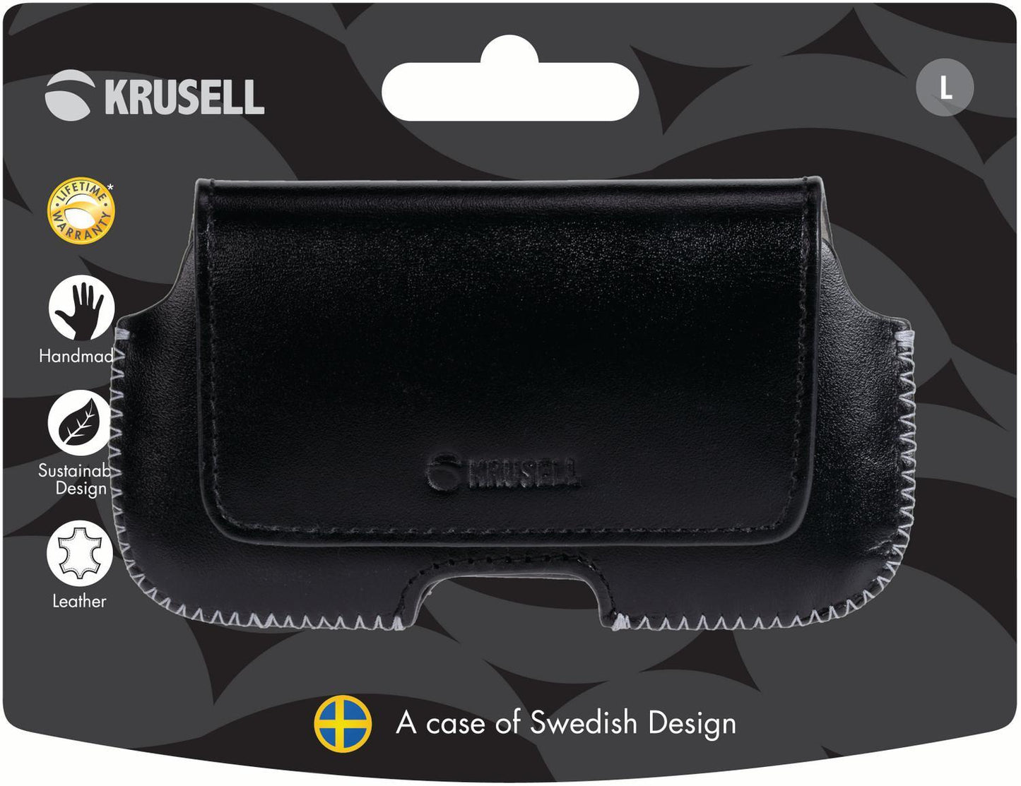 Универсальная сумка Hector L черная - Krusell (95472)