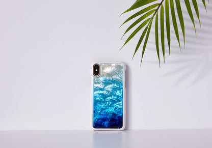 Blue smartphone case for iPhone XS/S, iKins