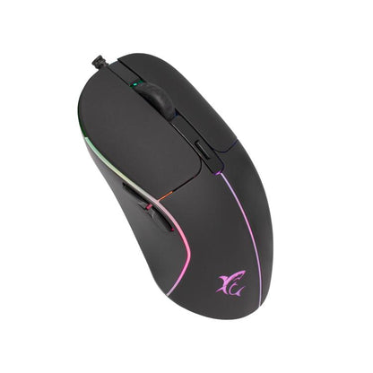 7D Optical Mouse with RGB Lighting - White Shark GM-5010 Warlock 