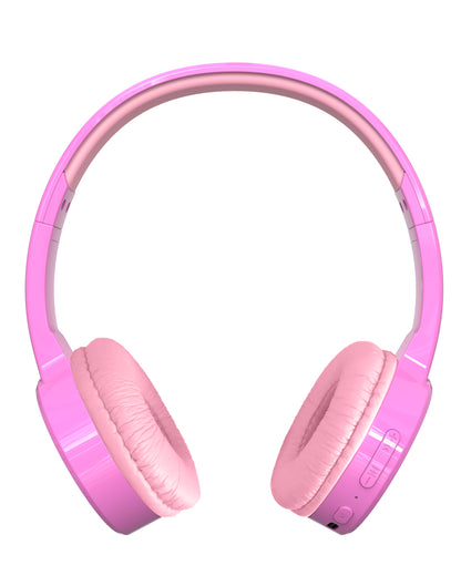 Wireless Bluetooth headphones for children, Denver BTH-106 Pink