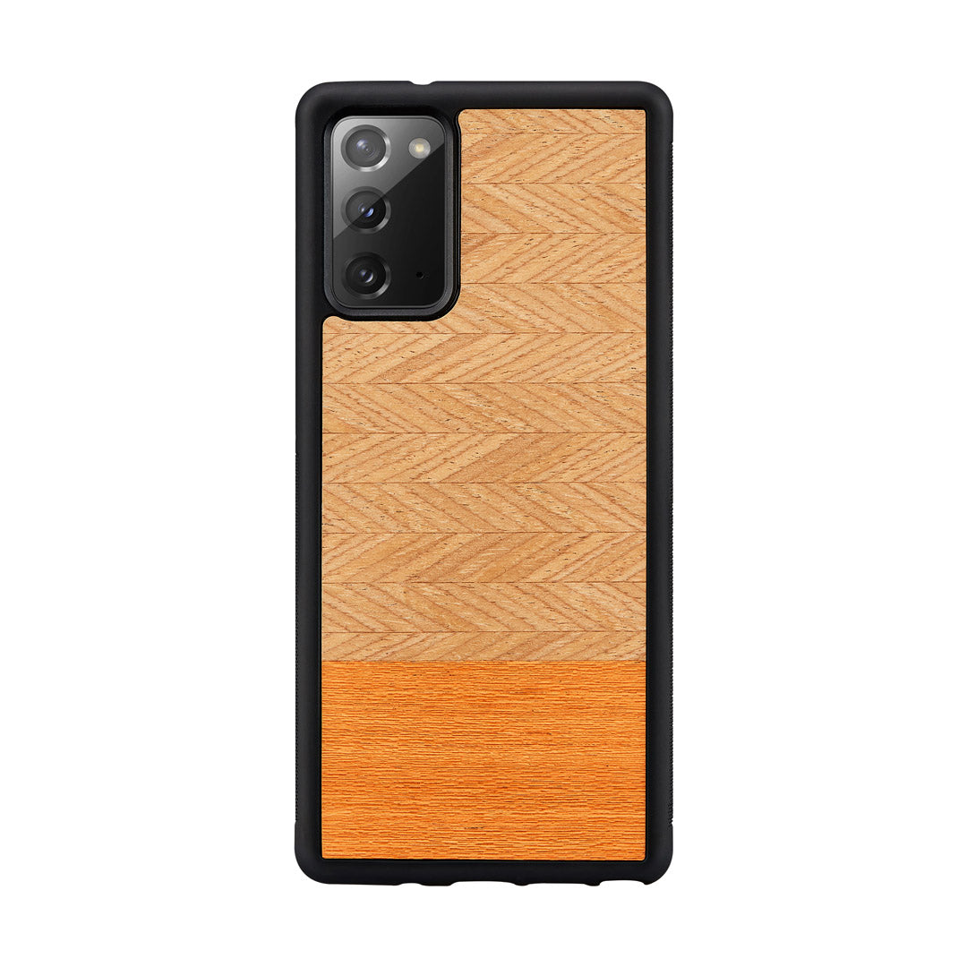 Phone case with natural wood for Samsung Galaxy Note 20