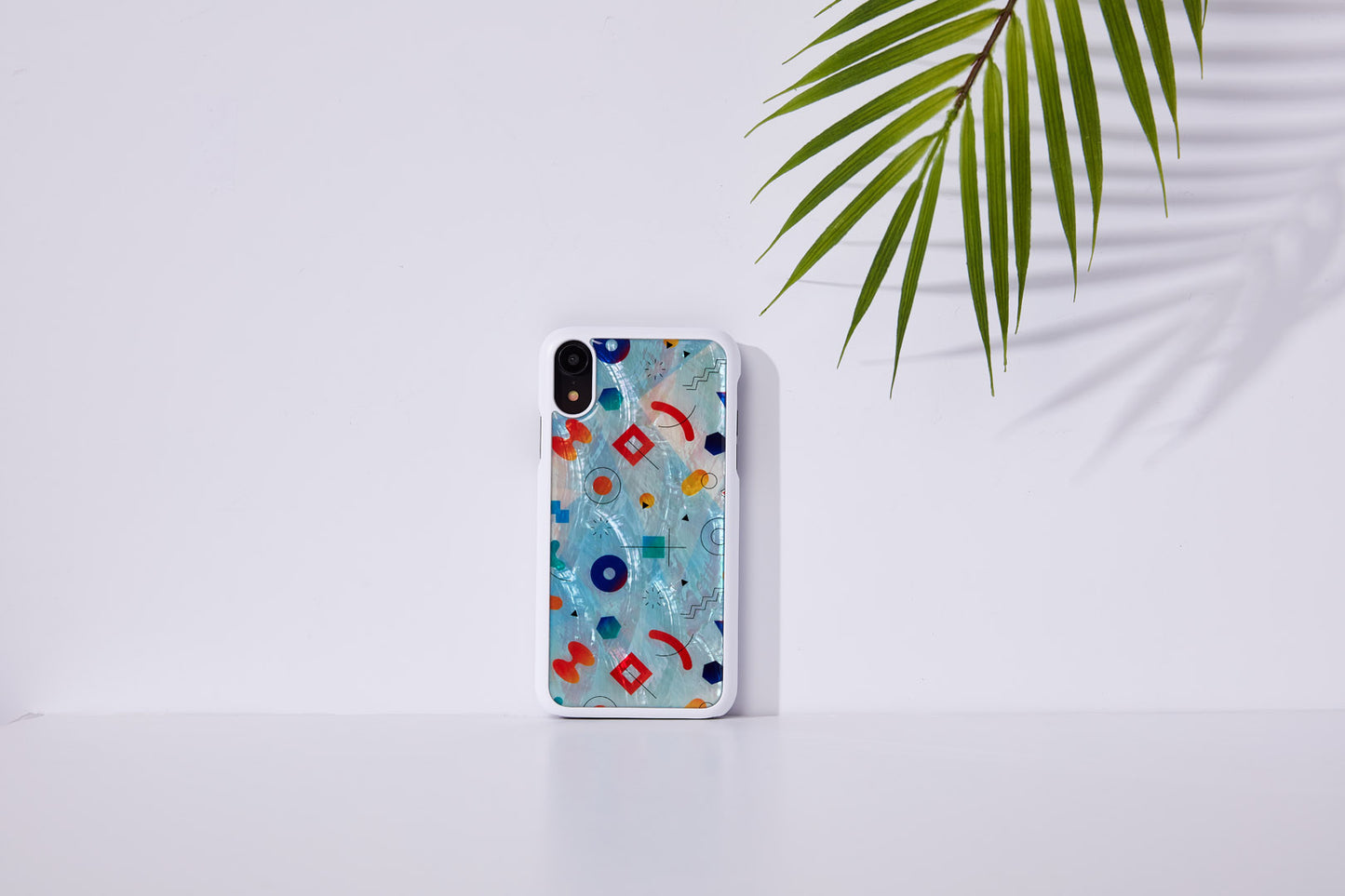 Smartphone cover iPhone XR, pearl white - iKins