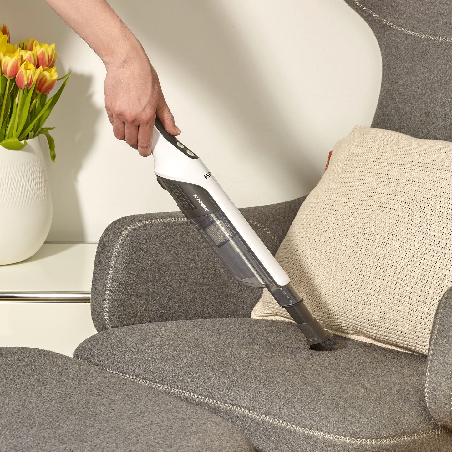 Cordless Vacuum Cleaner for Animal Feathers - Severin HV 7140