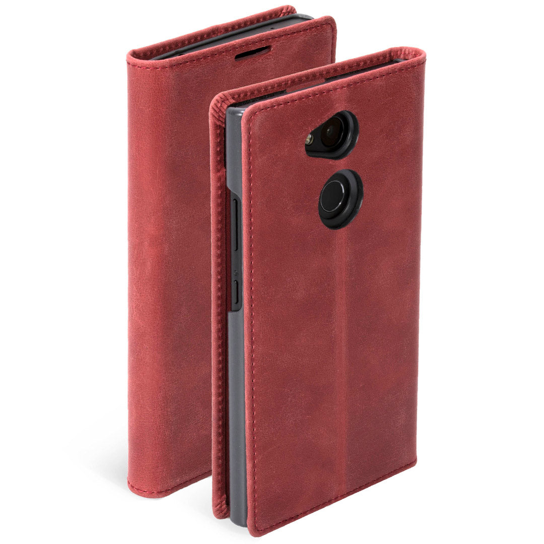 Krusell Sunne 2 Card Foliowallet Sony Xperia L2 vintage red