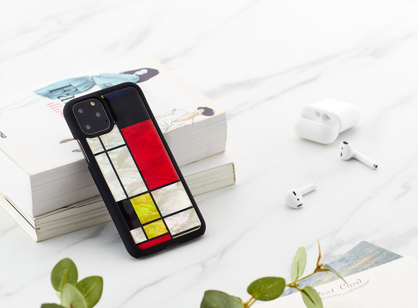 Чехол для смартфона iPhone 11 Pro, mondrian black, iKins