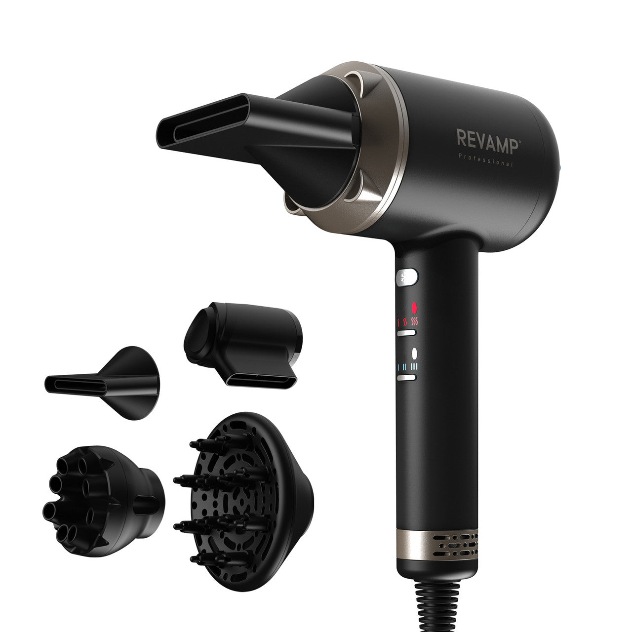 Professional hair dryer with smart motor Revamp DR-7000-EU