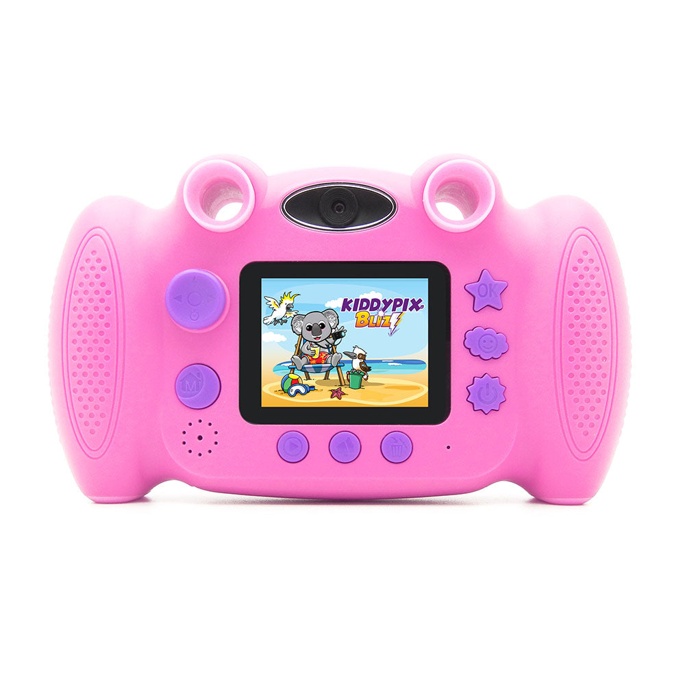 Children's camera with 6 games and 20 photo effects Easypix KiddyPix Blizz pink 10085