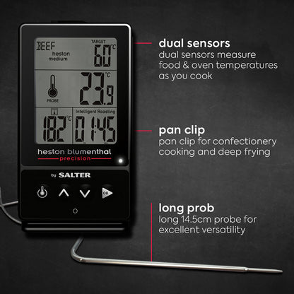 Digital baking thermometer with Heston Blumenthal accuracy - Salter 540A