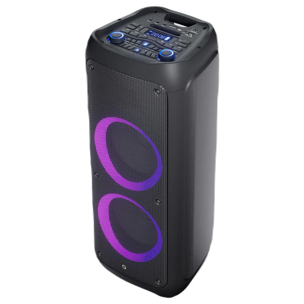 Bluetooth Speaker with Karaoke, 300W, Bluetooth 5.0, FM Radio, Manta SPK5450 Phantom