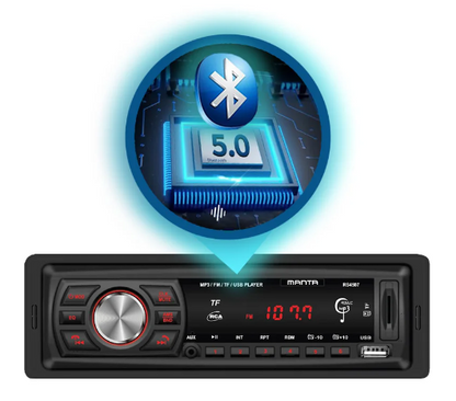 Bluetooth Auto Radio ar USB, MP3 un TFT Displeju Manta RS4507