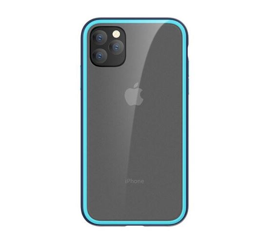 Elegant anti-shock case for iPhone 11 Pro, blue - Comma Joy