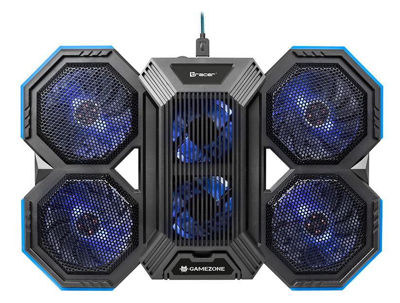 Dzesēšanas ierīce ar LED gaismu, 6 ventilatoriem Tracer Transform 17