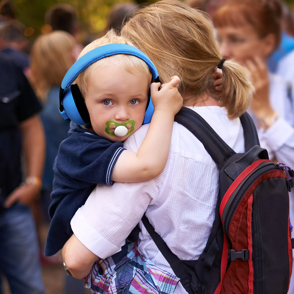 Children's noise-cancelling headphones, blue - Tellur