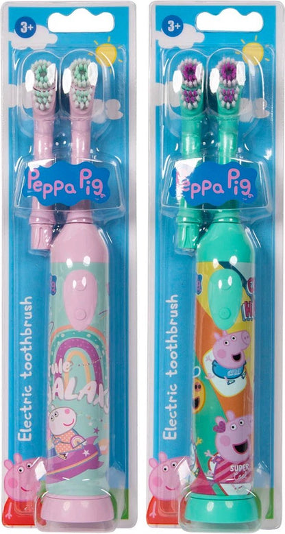 Bērnu elektriskā zobu birste ar mīkstiem sariem, Peppa Pig Green 2184