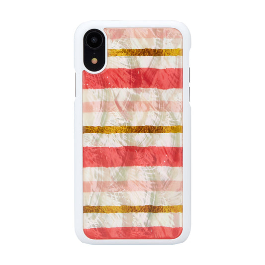 iPhone XR protective cover, mother of pearl, white - iKins