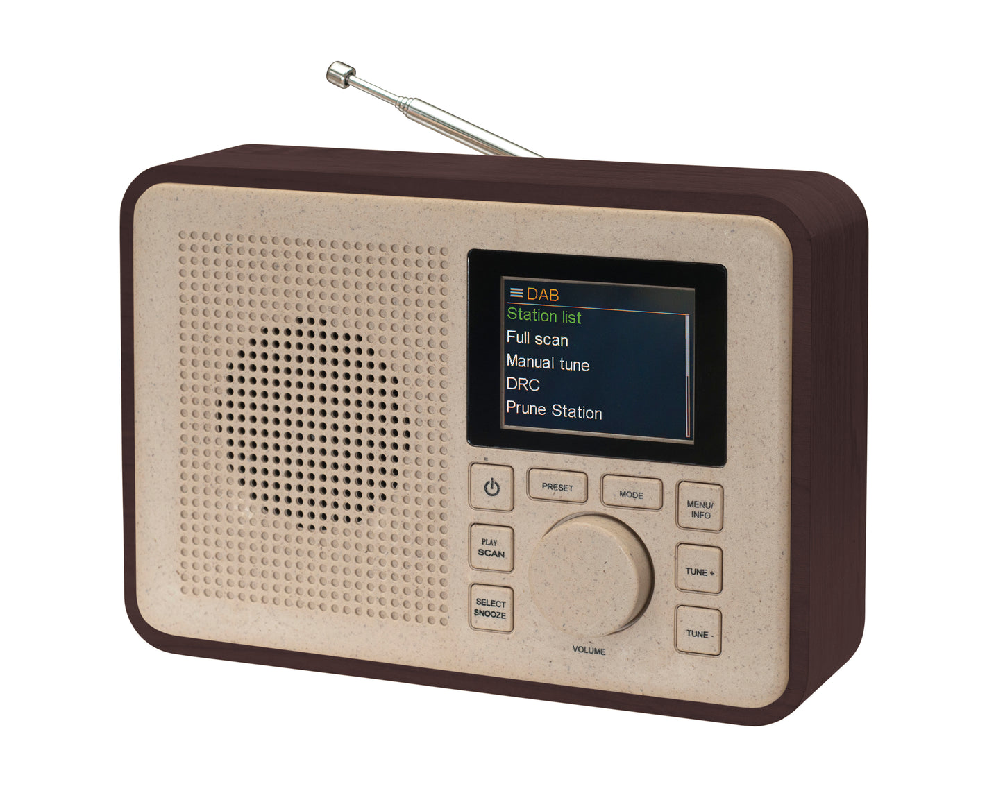 DAB+ digital radio with Bluetooth, Denver Greenline DAB-60DW