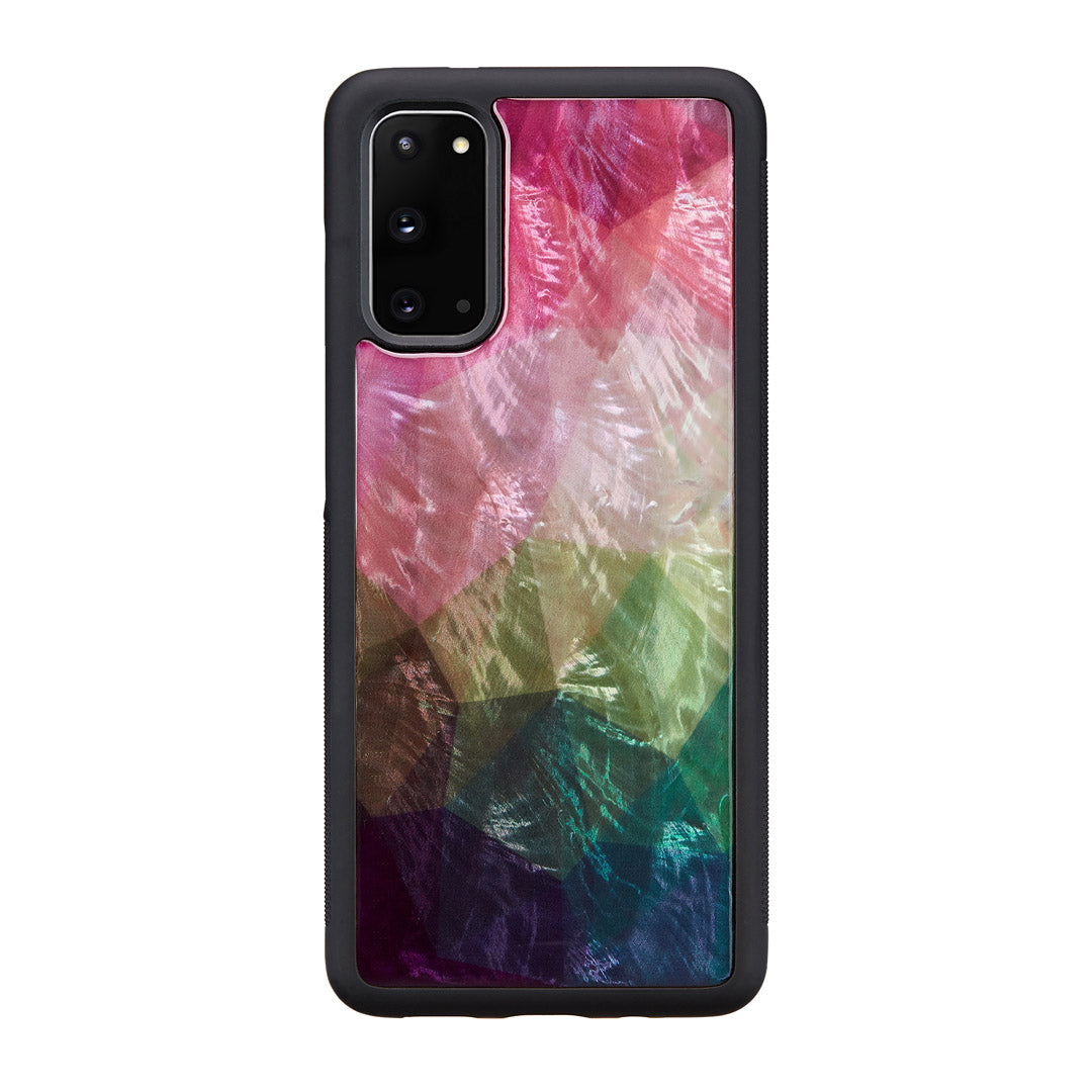 Samsung Galaxy S20 Water Flower Protective Cover - Black