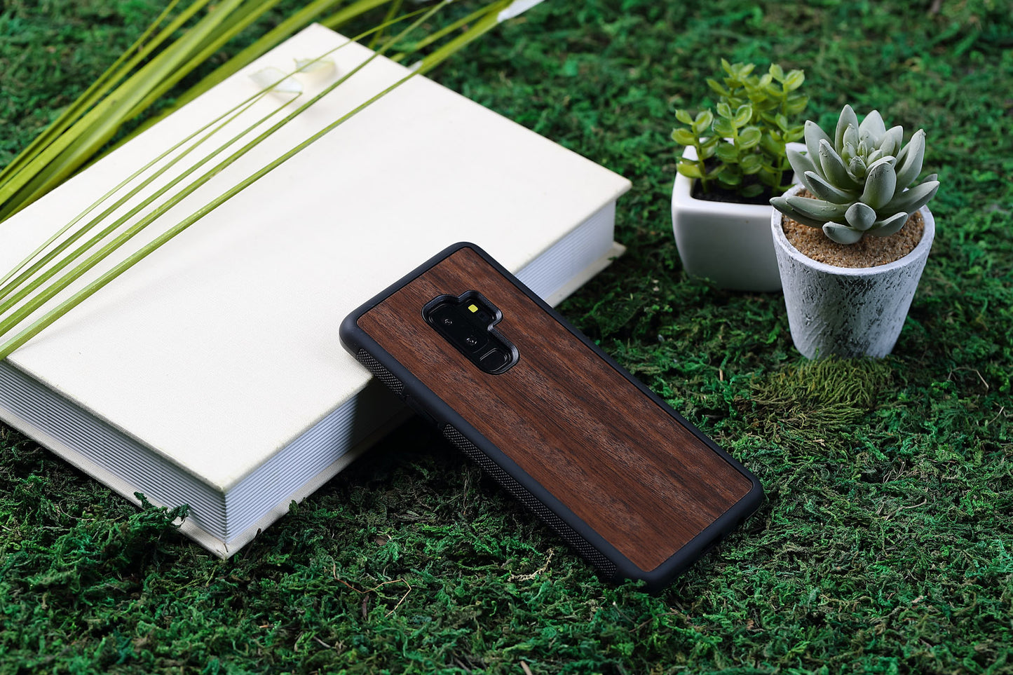 Чехол для смартфона из натурального дерева, Galaxy S9 Plus, MAN&amp;WOOD