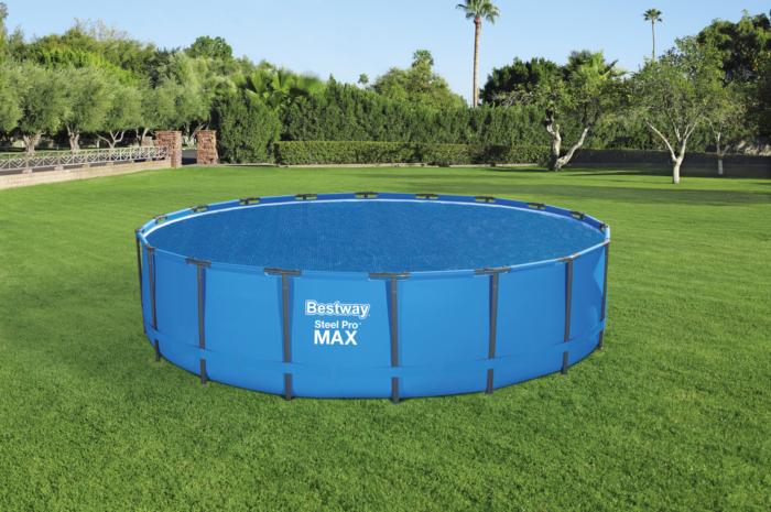 Solar pool cover 5.27m Bestway Flowclear 58173