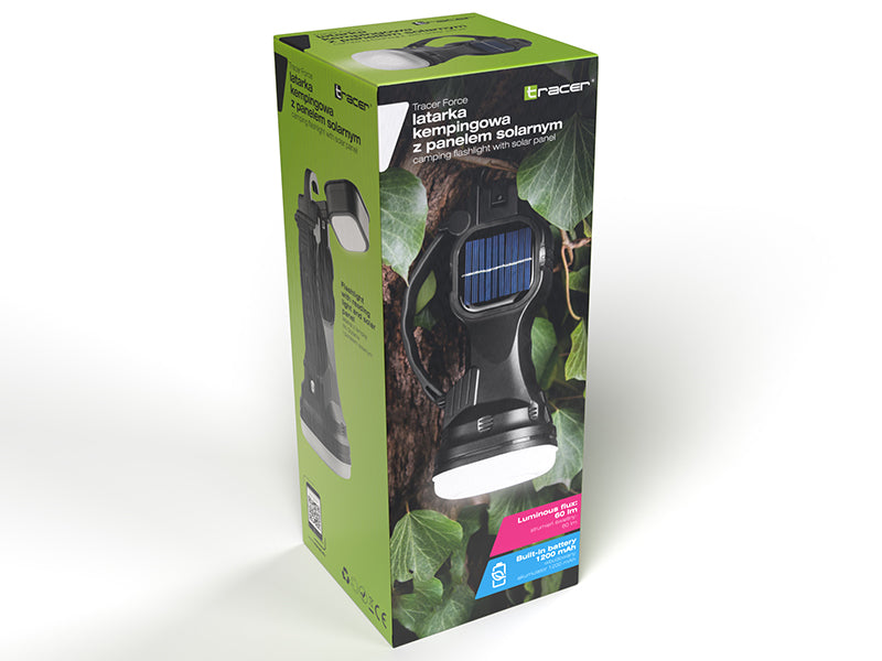 Solar lamp with 1200 mAh battery Tracer 47140