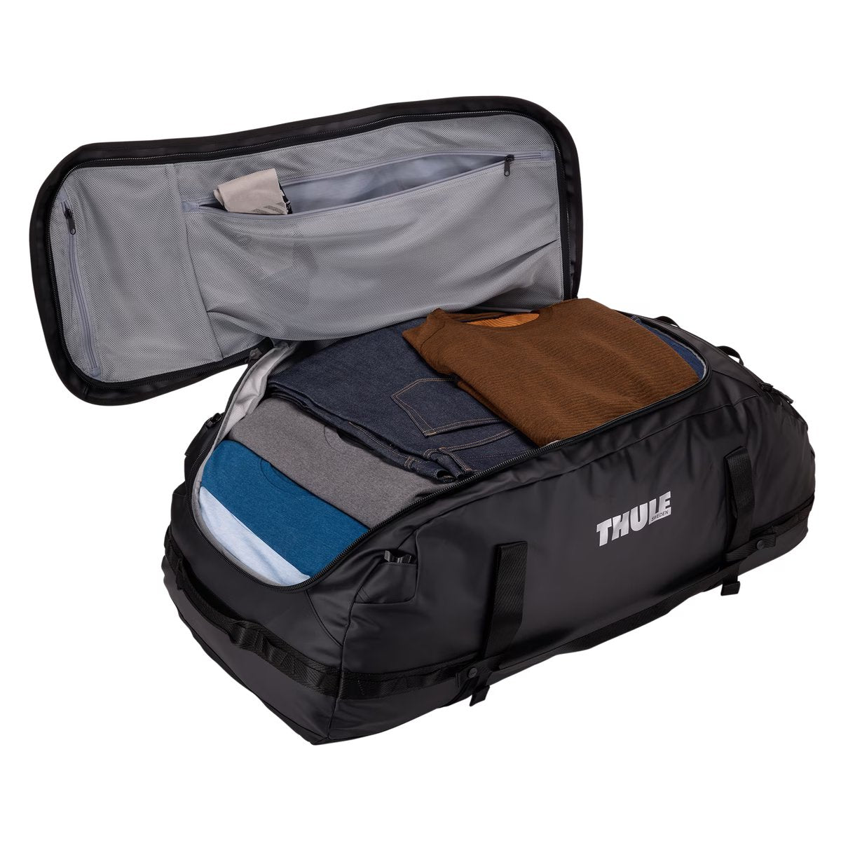 Sporta soma Thule Chasm Duffel 130L Melna