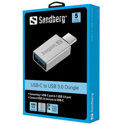 Sandberg 136-24 Переходник USB-C на USB 3.0