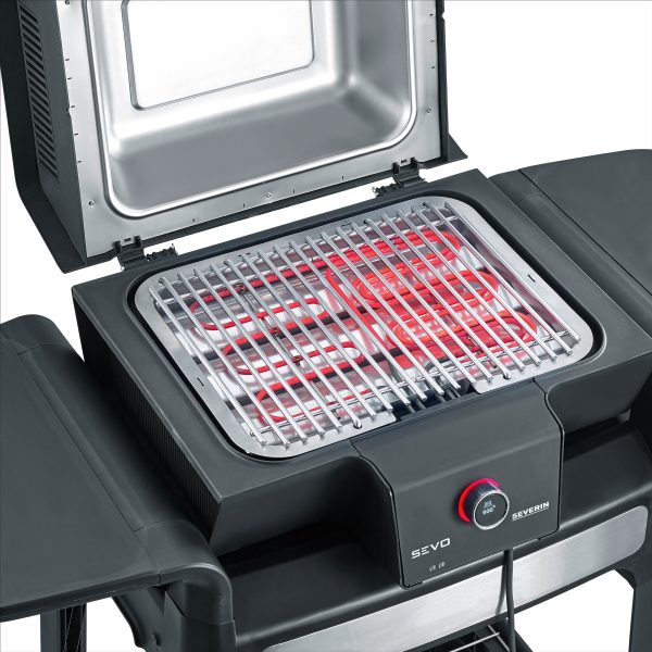 Table Grill with OLED Display and Thermometer - Severin PG 8107