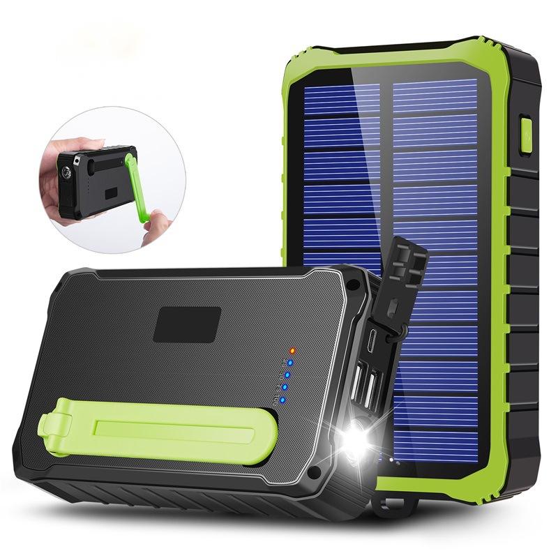 Solar Power Bank с аккумулятором 10000 мАч - Denver PSO-10012