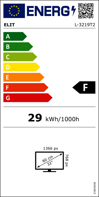 32 collu LED Televizors - Elit L-3219T2