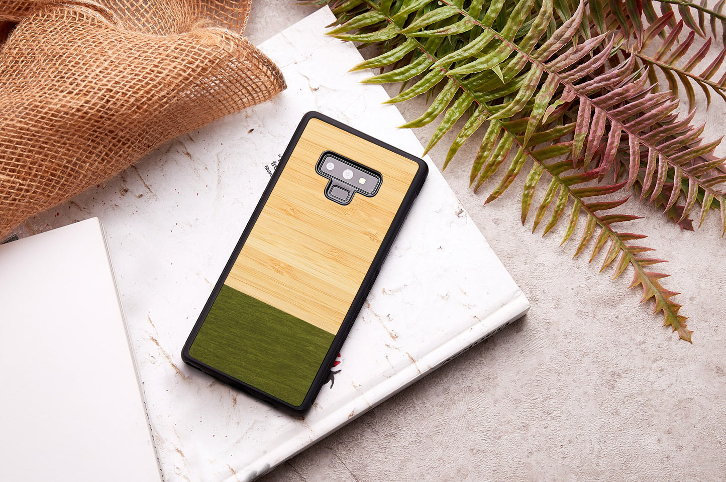 Smartphone cover bamboo forest black Samsung Galaxy Note9