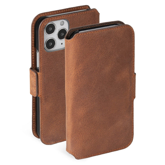 Krusell Sunne PhoneWallet Apple iPhone 12 Pro Max vintage cognac