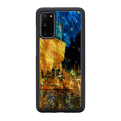 Samsung Galaxy S20 protective cover Cafe Terrace black