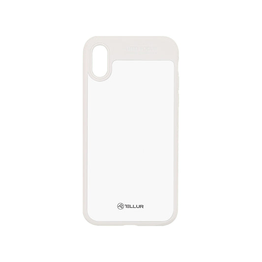 Protective cover for iPhone X/XS, White, Tellur 