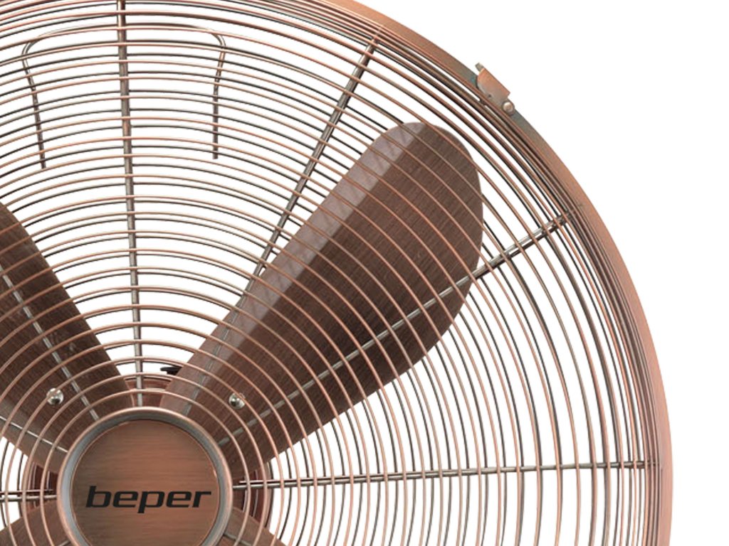 Stand fan Beper VE.150 with copper coating