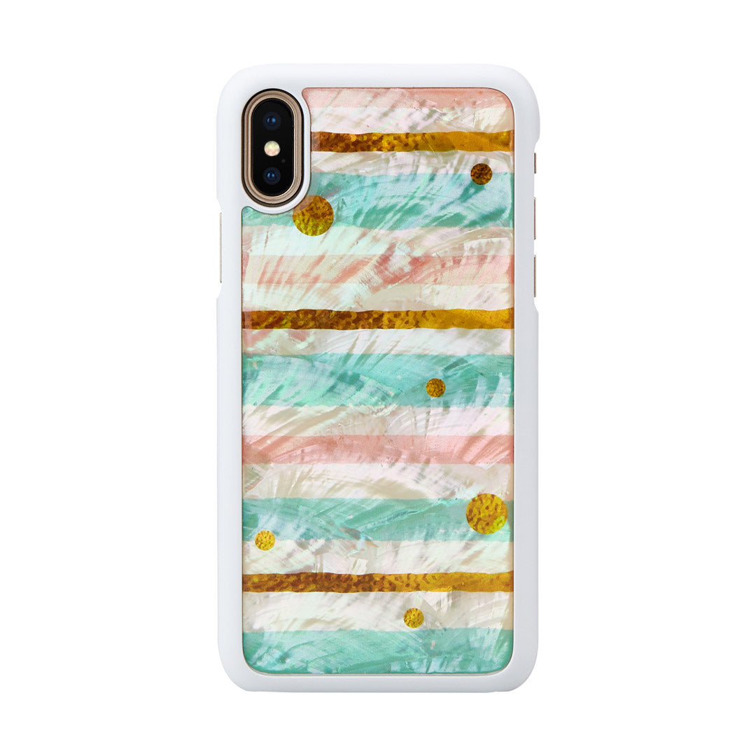 Smartphone cover iPhone XS/S, mother of pearl, iKins