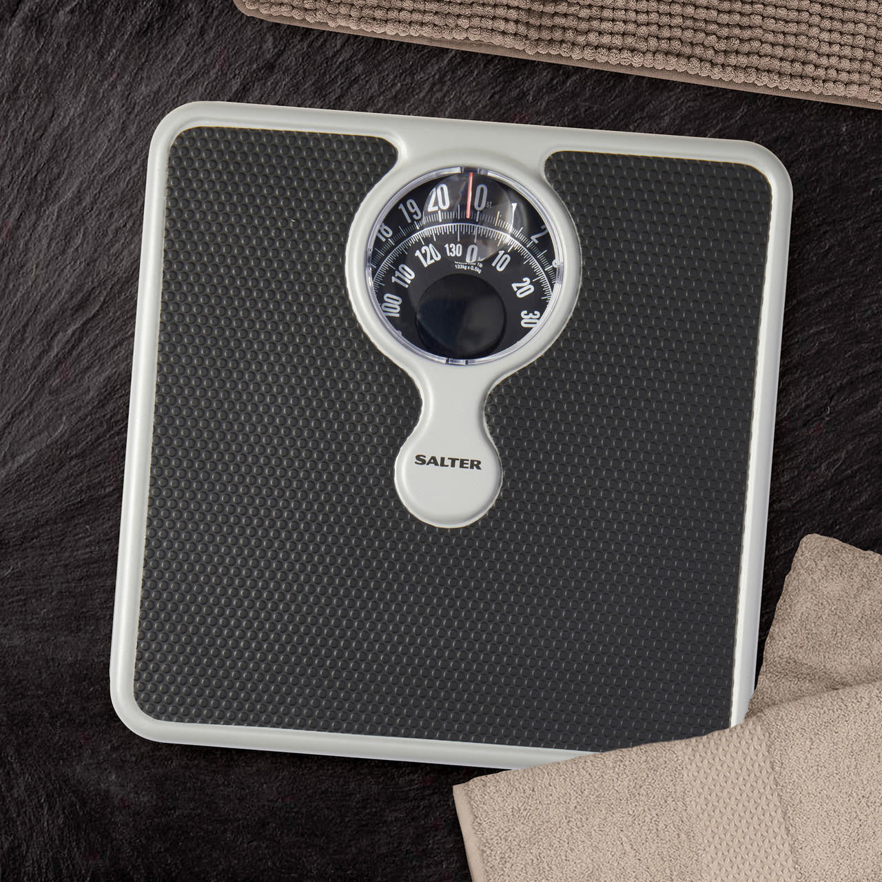 Salter 484 SBFEU16 Magnifying Lens Bathroom Scale