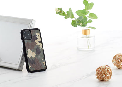 Smartphone case with camouflage design, MAN&amp;WOOD iPhone 11 Pro