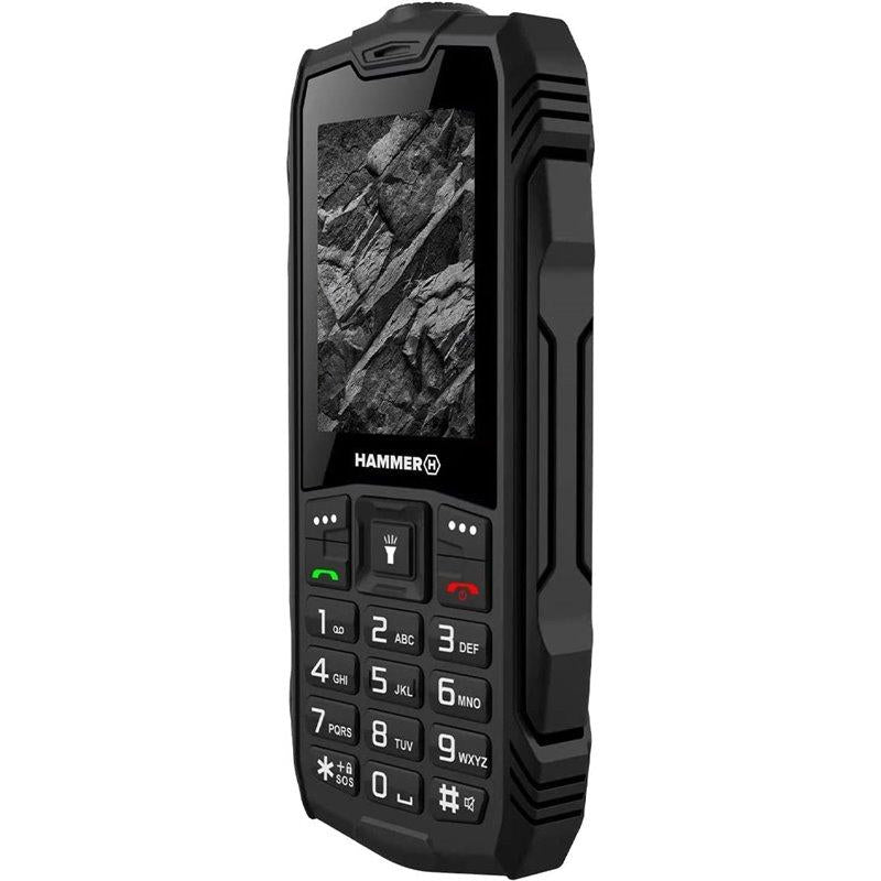 Mobile phone with DualSIM function, MyPhone Hammer Rock Dual Black