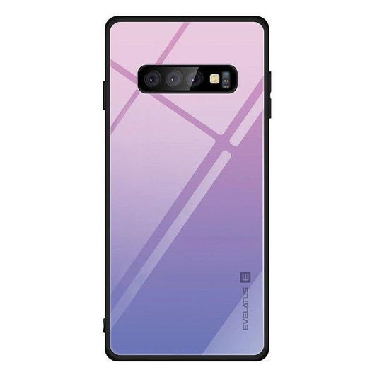 Градиентное стекло фиолетовое Samsung A20/30/50, Evelatus