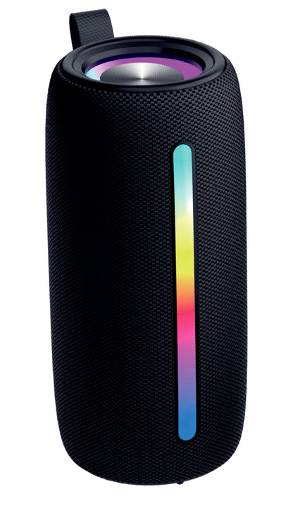 Bluetooth speaker with RGB light, 50W, TWS function - Denver BTL-360B Black