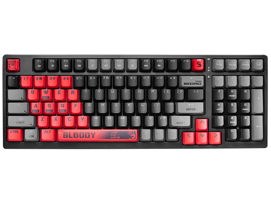 Kompakta mehāniskā tastatūra RGB apgaismojums - A4Tech Bloody S98