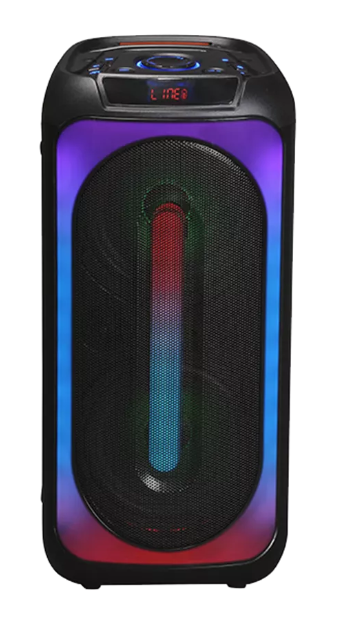 Bluetooth party speaker, 400W, USB/microSD, microphone input, AUX, TWS - Denver BPS-451