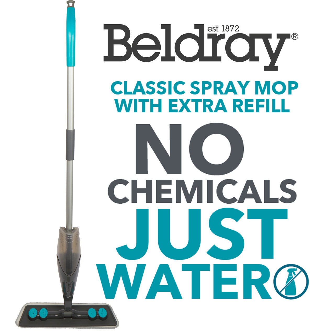 Beldray LA029425FEU7 No Chem Spray Mop