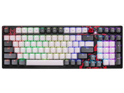 Kompakta mehāniskā tastatūra ar RGB apgaismojumu, A4Tech Bloody S98