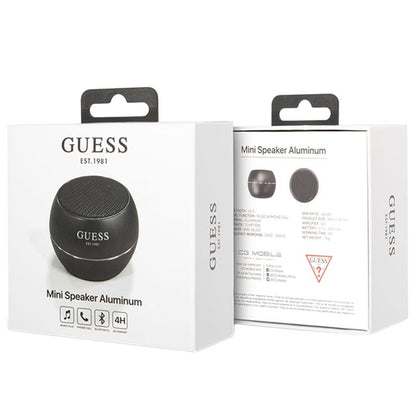 Guess Mini Bluetooth Speaker 3W 4H Black