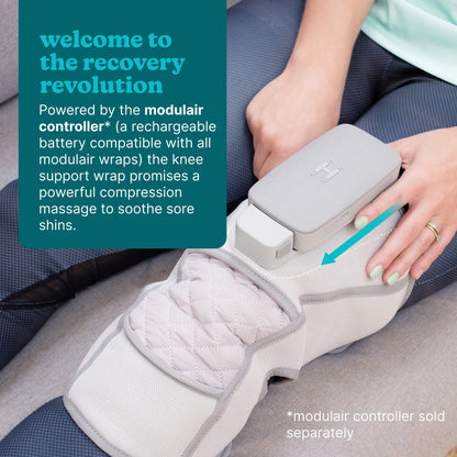 Knee massage wrap with heat and compression, Homedics SR-CMK10H