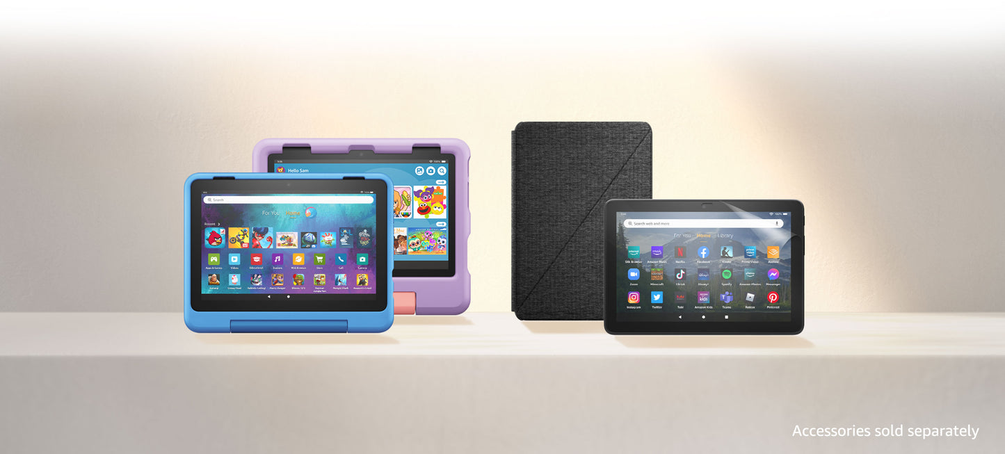 Planšetdators Amazon Fire HD 8 (2022) 32GB Melns