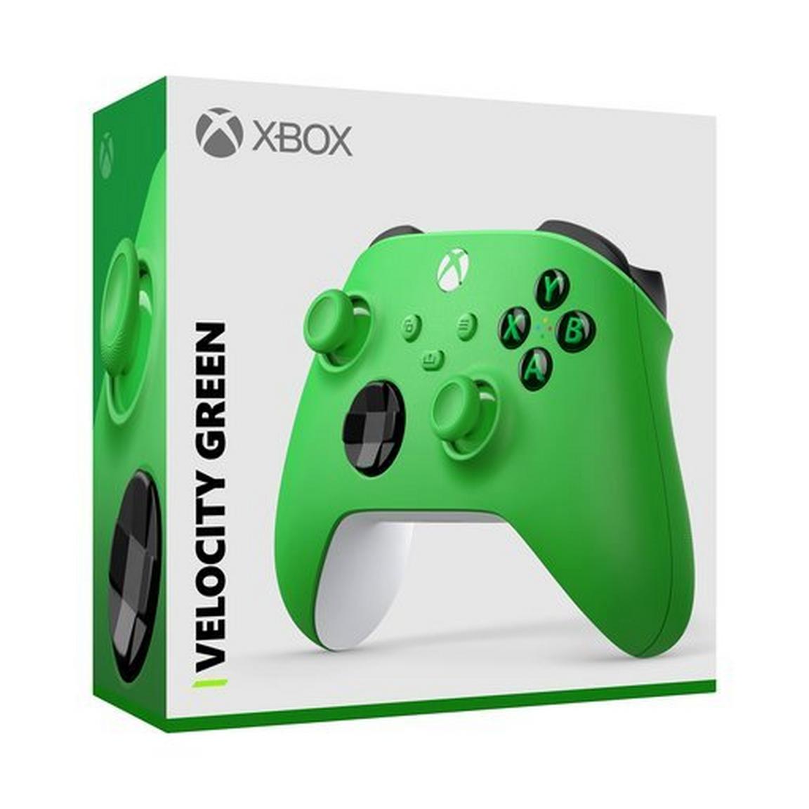 Xbox Series bezvadu kontrolieris, Velocity Green, Microsoft