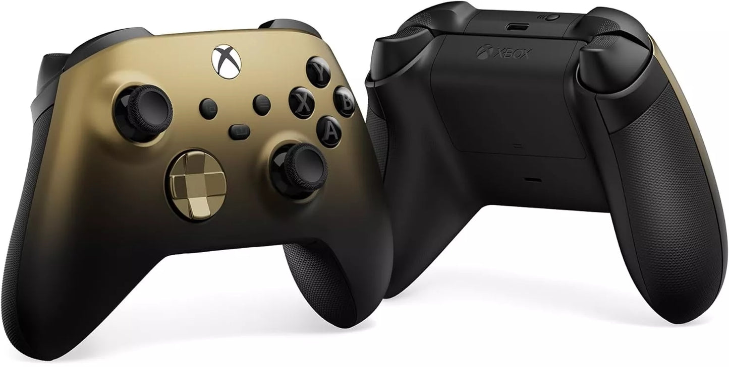 Spēļu vadības pults Zelta Ēna ar Bluetooth un Hibrīda D-pad no Microsoft Xbox Series